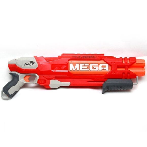 Nerf Mega Double Breach Toy Blaster Gun Double Barrel 2015 used - Picture 1 of 3